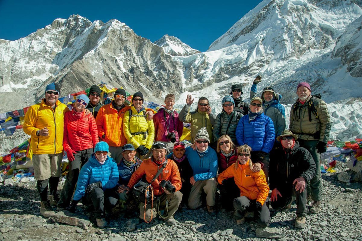 Camp Trek with Sherpas